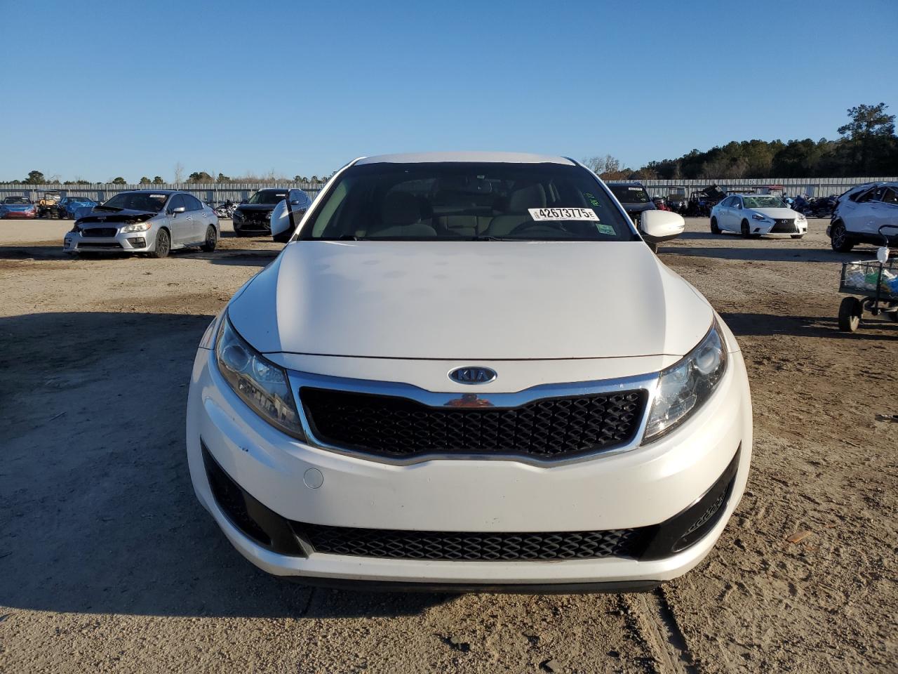 2011 KIA Optima VIN KNAGM4A71B5194000 Copart auction photo, rear end damage thumbnail 5