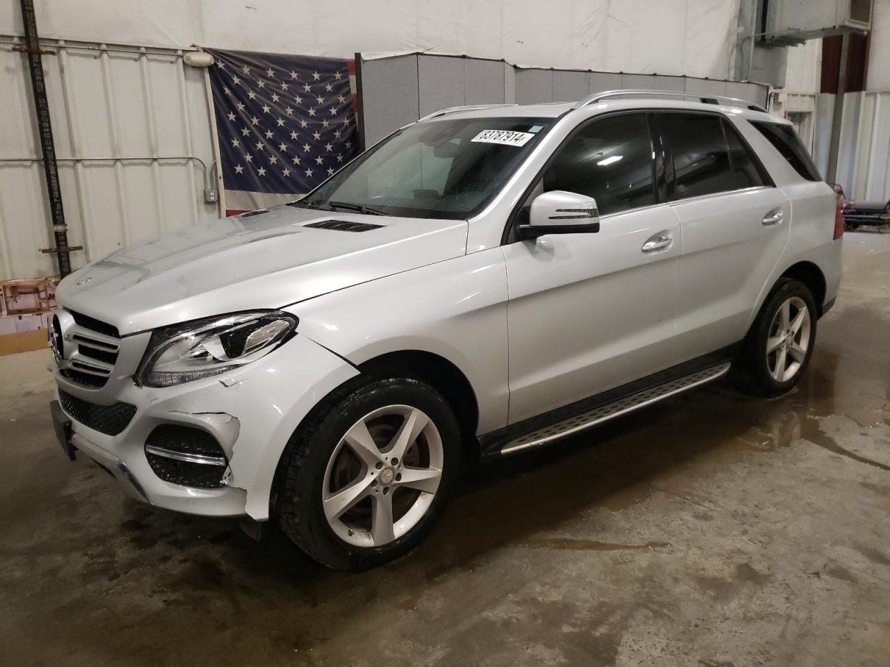 2016 Mercedes-Benz GLE VIN 4JGDA5HB3GA769254