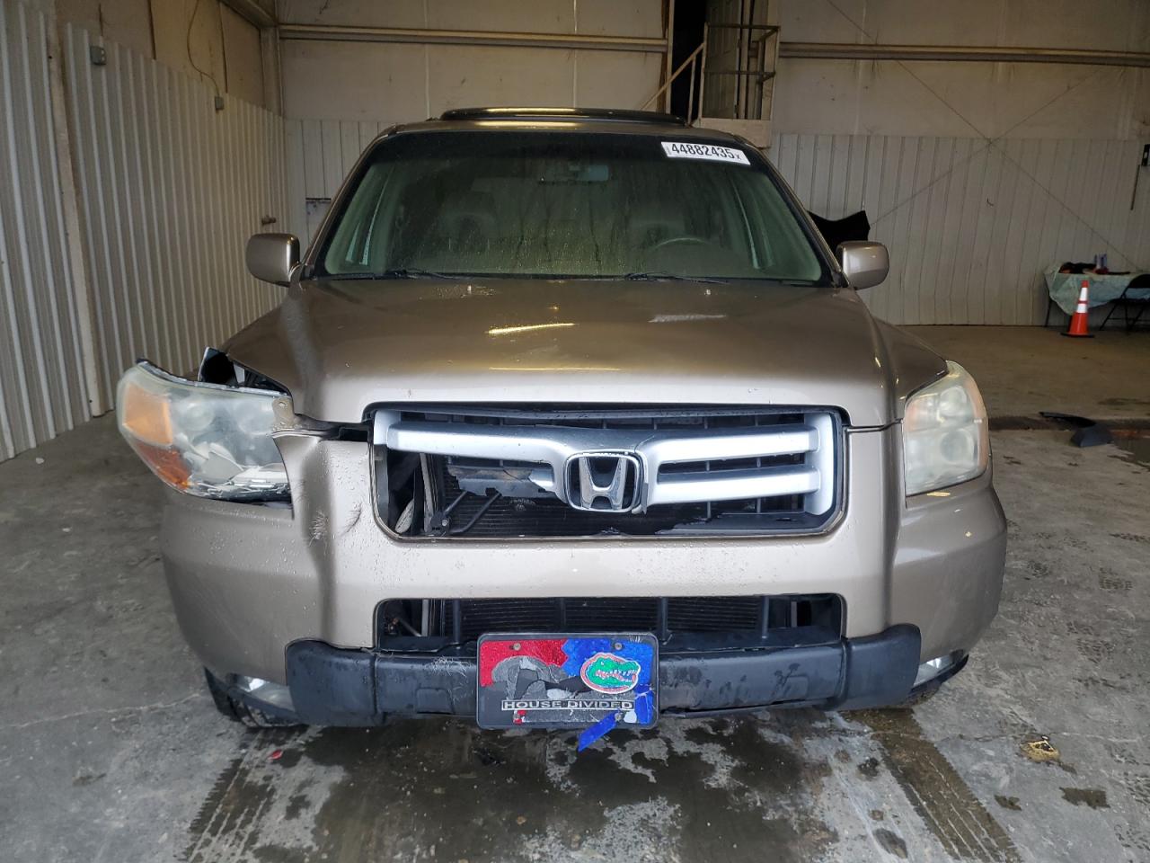 2008 Honda Pilot VIN 5FNYF285X8B025885 Copart auction photo, front end damage thumbnail 5