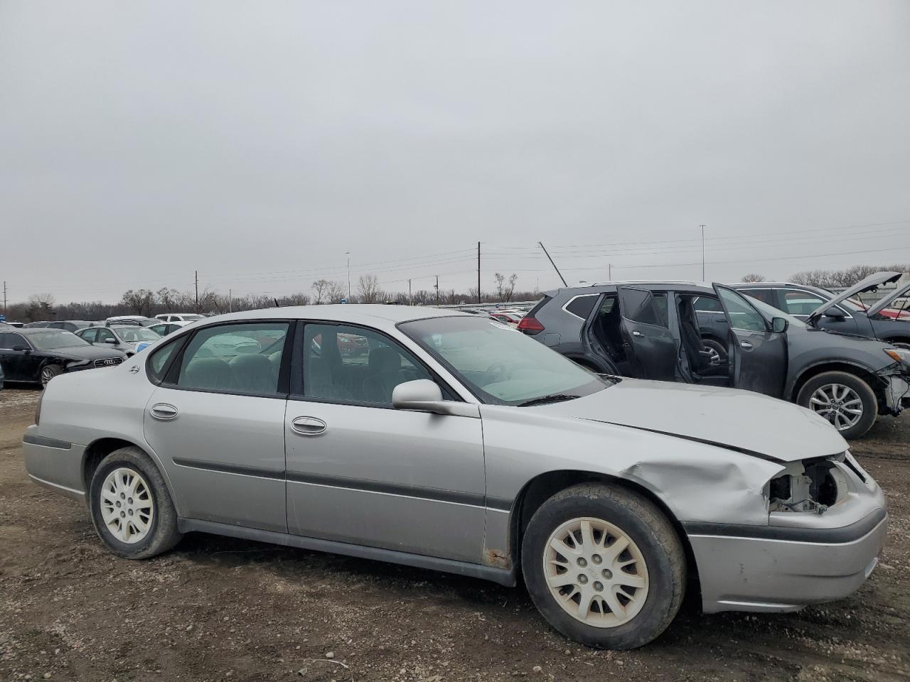 2005 Chevrolet Impala VIN 2G1WF55E159166785 Copart auction photo, front end damage thumbnail 4