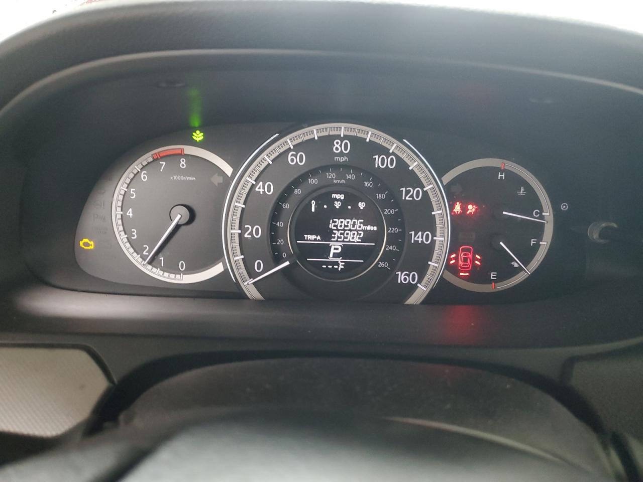 2015 Honda Accord VIN 1HGCR2F3XFA124569 Copart auction photo, front end damage thumbnail 9