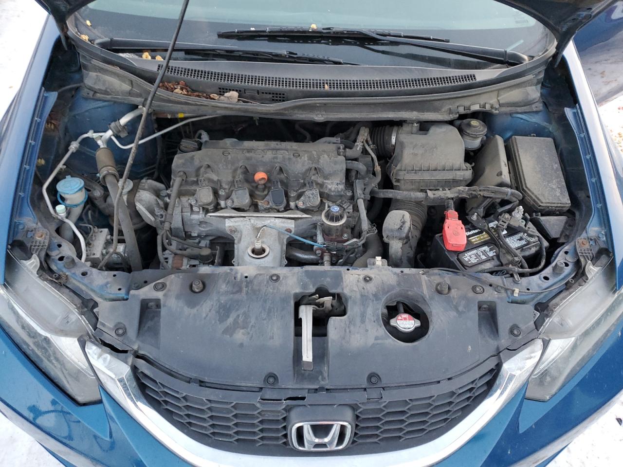 2014 Honda Civic VIN 19XFB2F55EE002974 Copart auction photo, rear end / side damage thumbnail 11