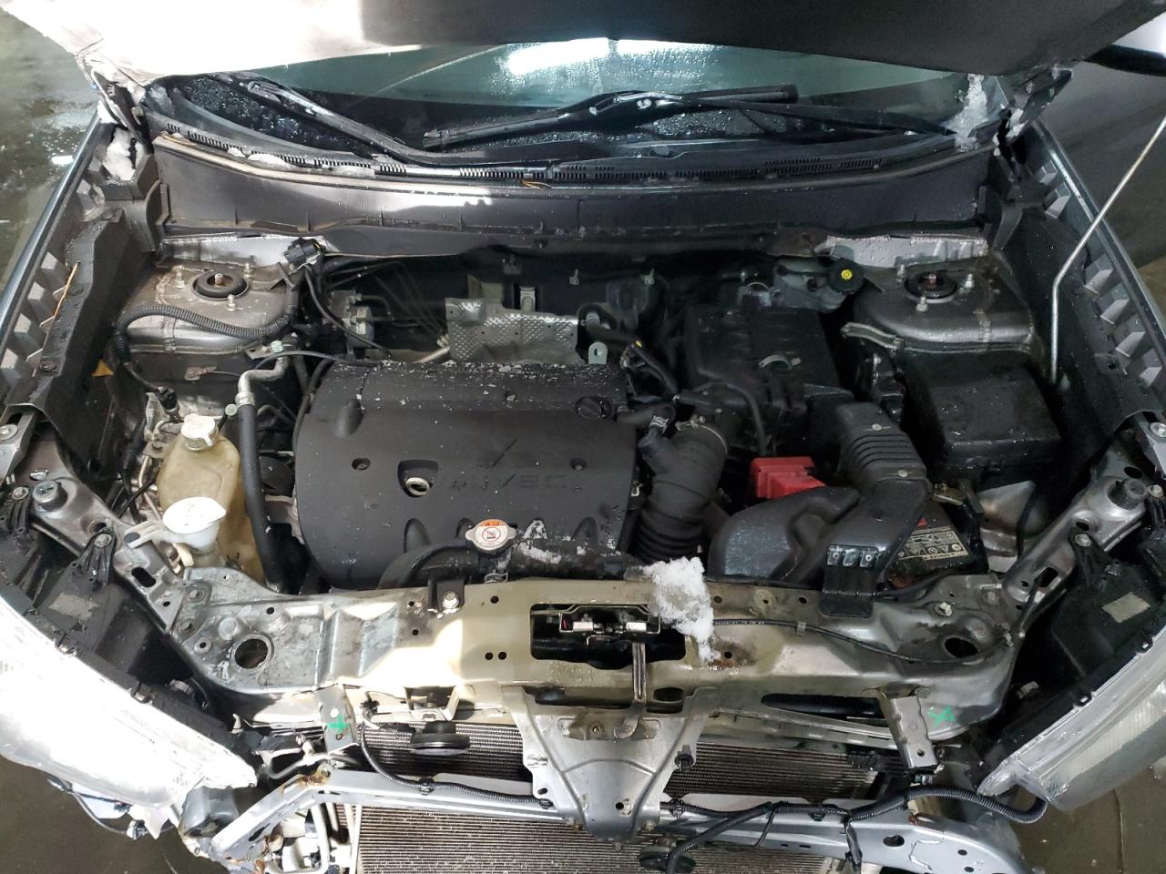 2014 Mitsubishi Outlander VIN 4A4AP3AU9EE020768 Copart auction photo, front end / rear end damage thumbnail 12