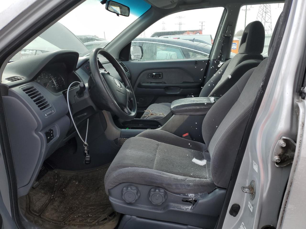 2003 Honda Pilot VIN 2HKYF18133H572661 Copart auction photo, front end damage thumbnail 7
