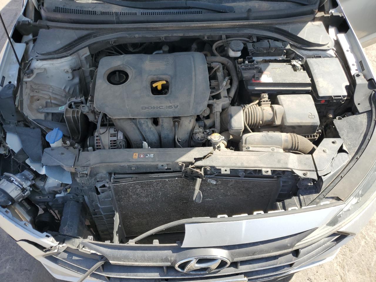2020 Hyundai Elantra VIN 5NPD74LF5LH503454 Copart auction photo, front end / side damage thumbnail 11