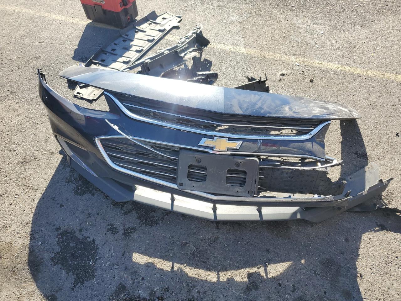2017 Chevrolet Malibu VIN 1G1ZC5ST2HF105028 Copart auction photo, front end damage thumbnail 12