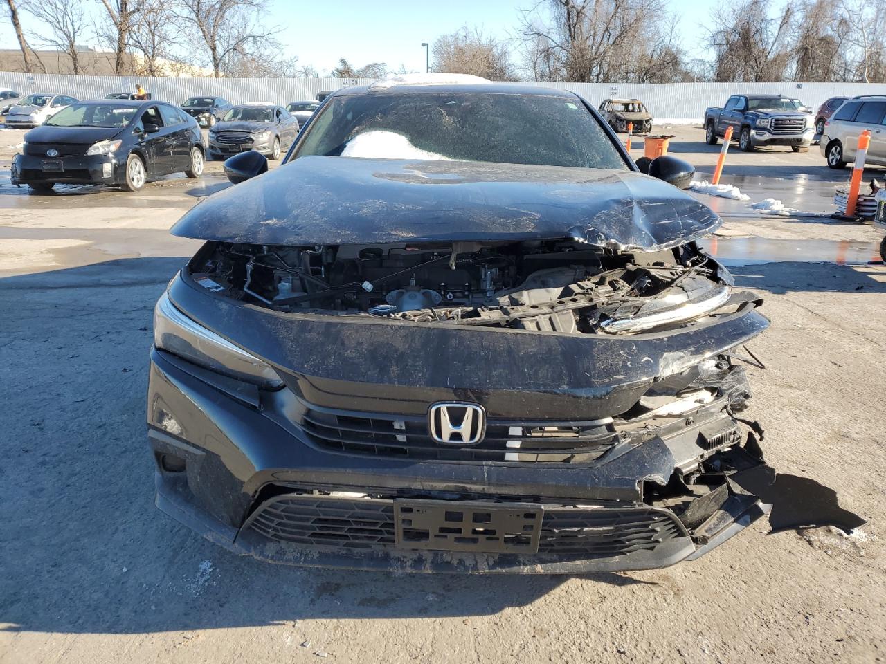 2022 Honda Civic VIN 2HGFE2F55NH581784 Copart auction photo, front end damage thumbnail 5