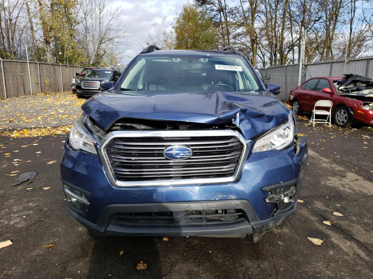 2020 Subaru Ascent VIN 4S4WMAJD8L3402708 Copart auction photo, front end damage thumbnail 5