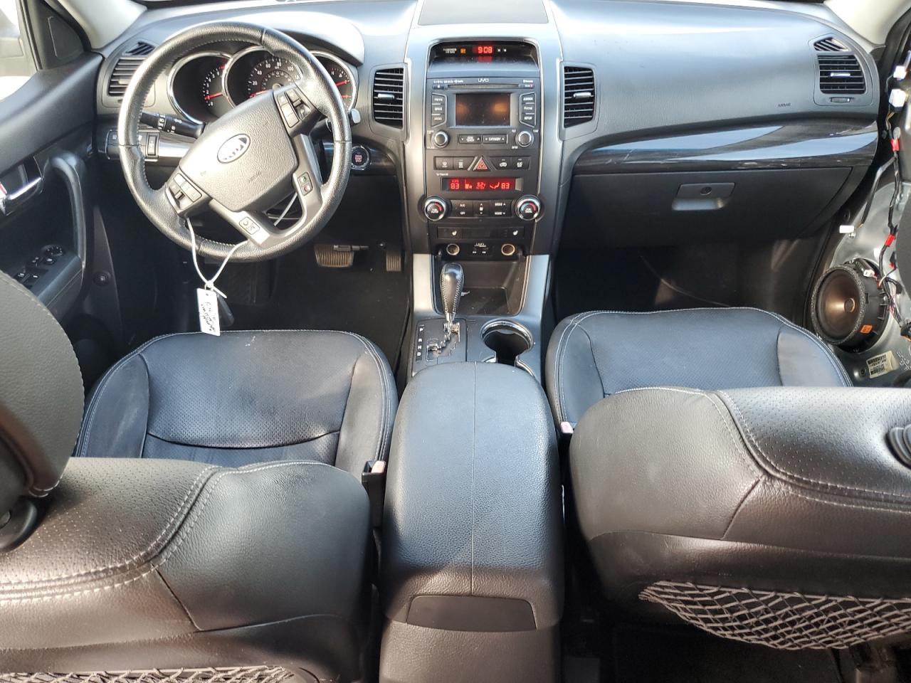 2012 KIA Sorento VIN 5XYKU4A21CG235378 Copart auction photo, front end / side damage thumbnail 8