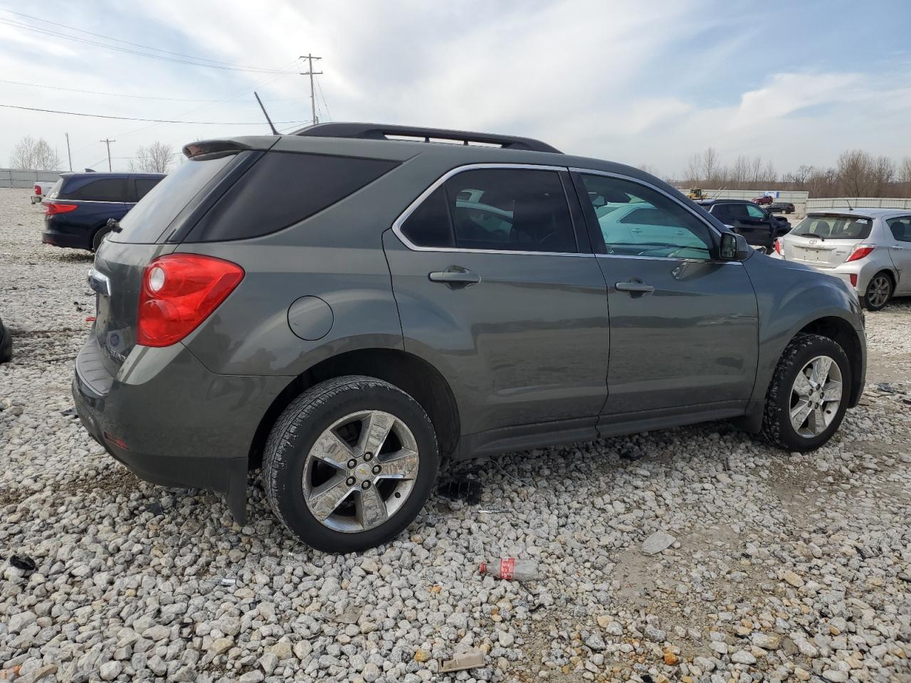2013 Chevrolet Equinox VIN 2GNFLEEK3D6291624 Copart auction photo, front end damage thumbnail 3