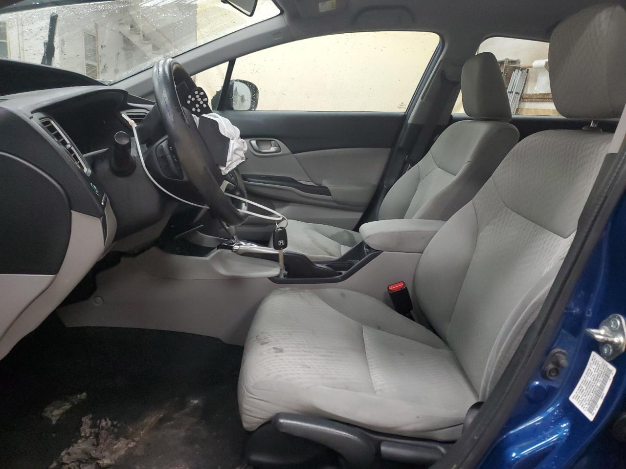2015 Honda Civic VIN 19XFB2F51FE002732 Copart auction photo, front end / rear end damage thumbnail 7