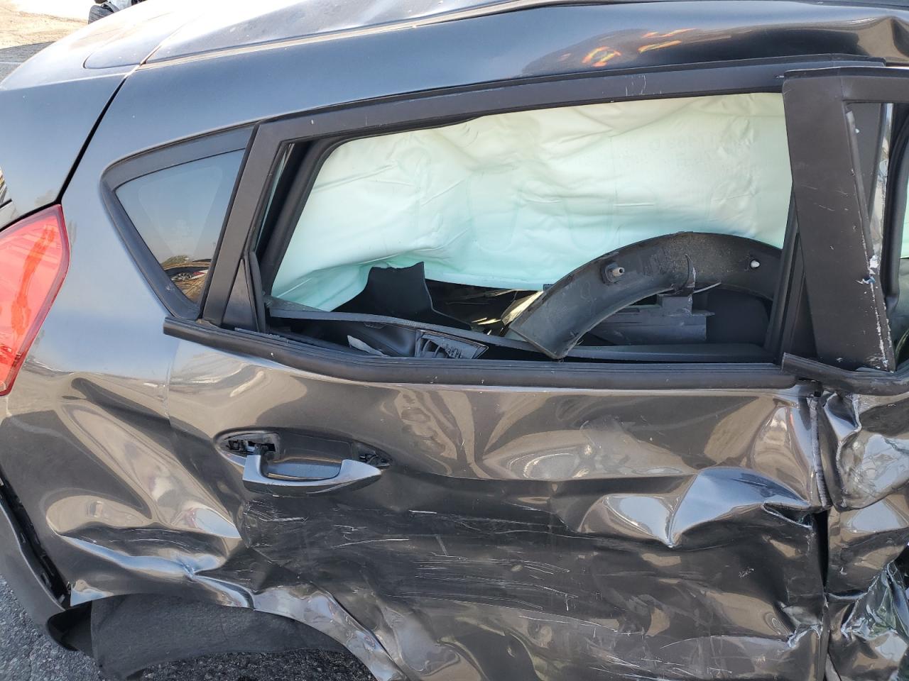 2017 Ford Fiesta VIN 3FADP4EE7HM126038 Copart auction photo, side / rear end damage thumbnail 10