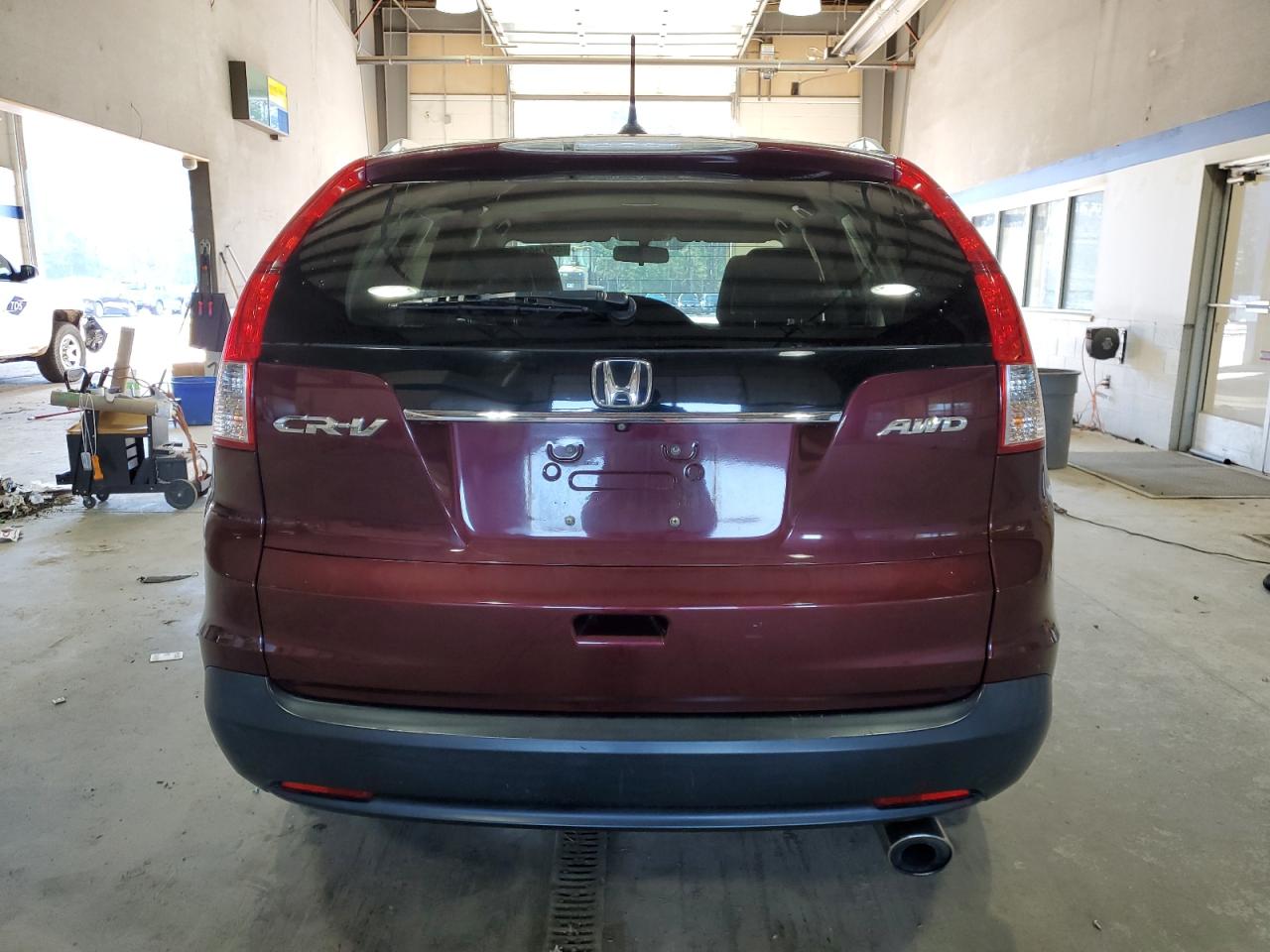 2014 Honda CR-V VIN 5J6RM4H71EL027597 Copart auction photo, front end / mechanical damage thumbnail 6