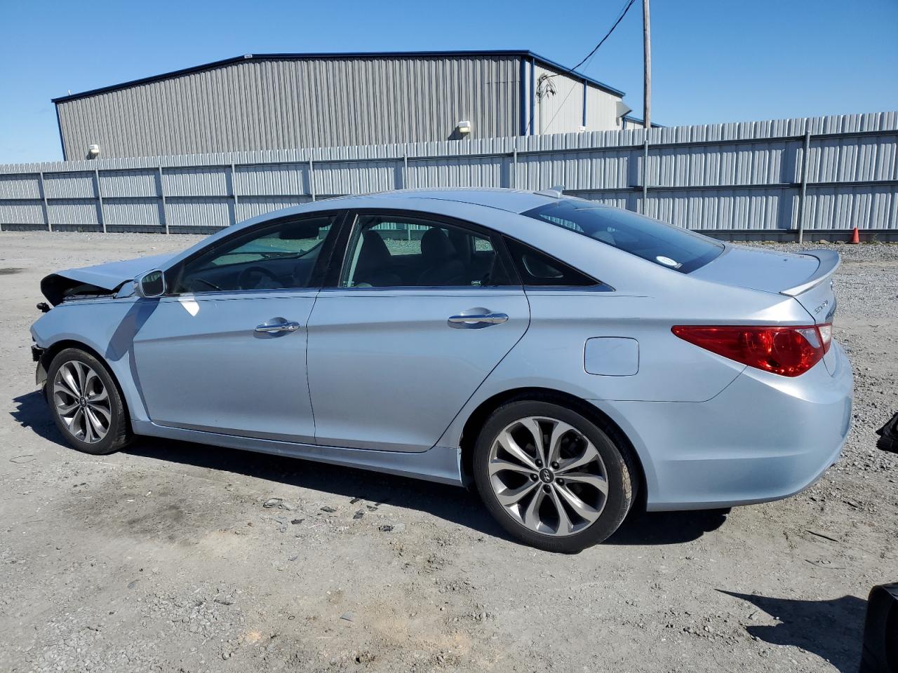 2013 Hyundai Sonata VIN 5NPEC4AB3DH602906 Copart auction photo, front end / side damage thumbnail 2