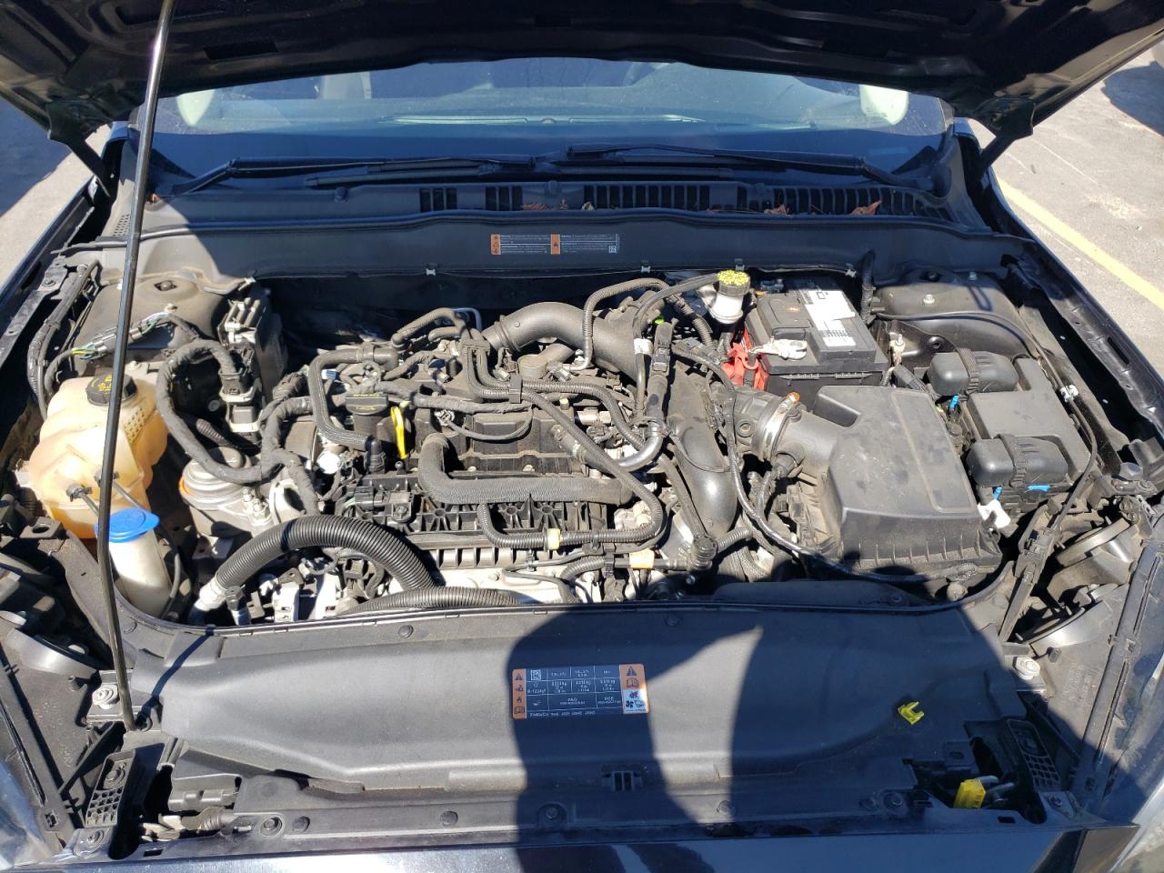 2019 Ford Fusion VIN 3FA6P0HD3KR232971 Copart auction photo, front end damage thumbnail 11