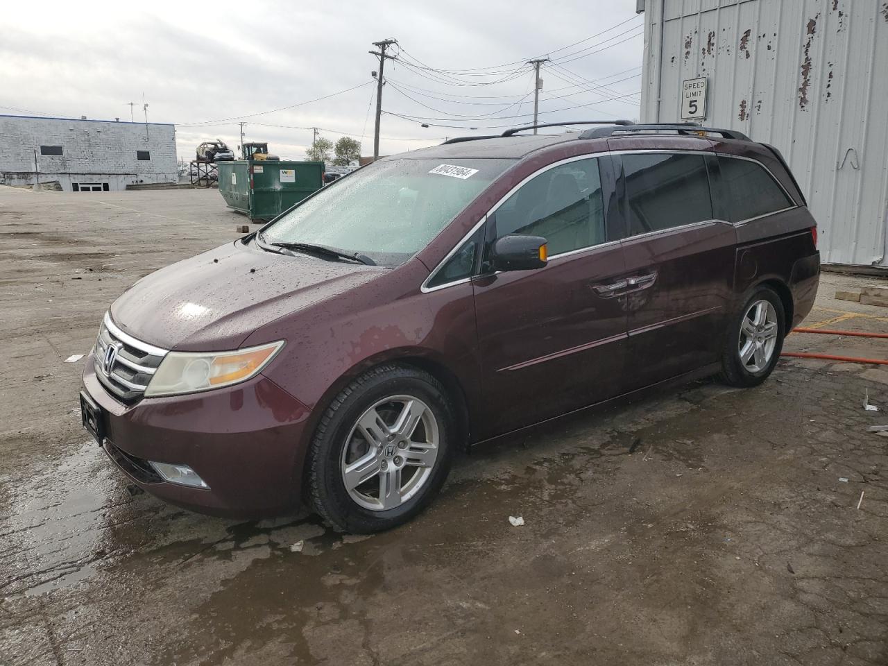 2011 Honda Odyssey VIN 5FNRL5H97BB096776