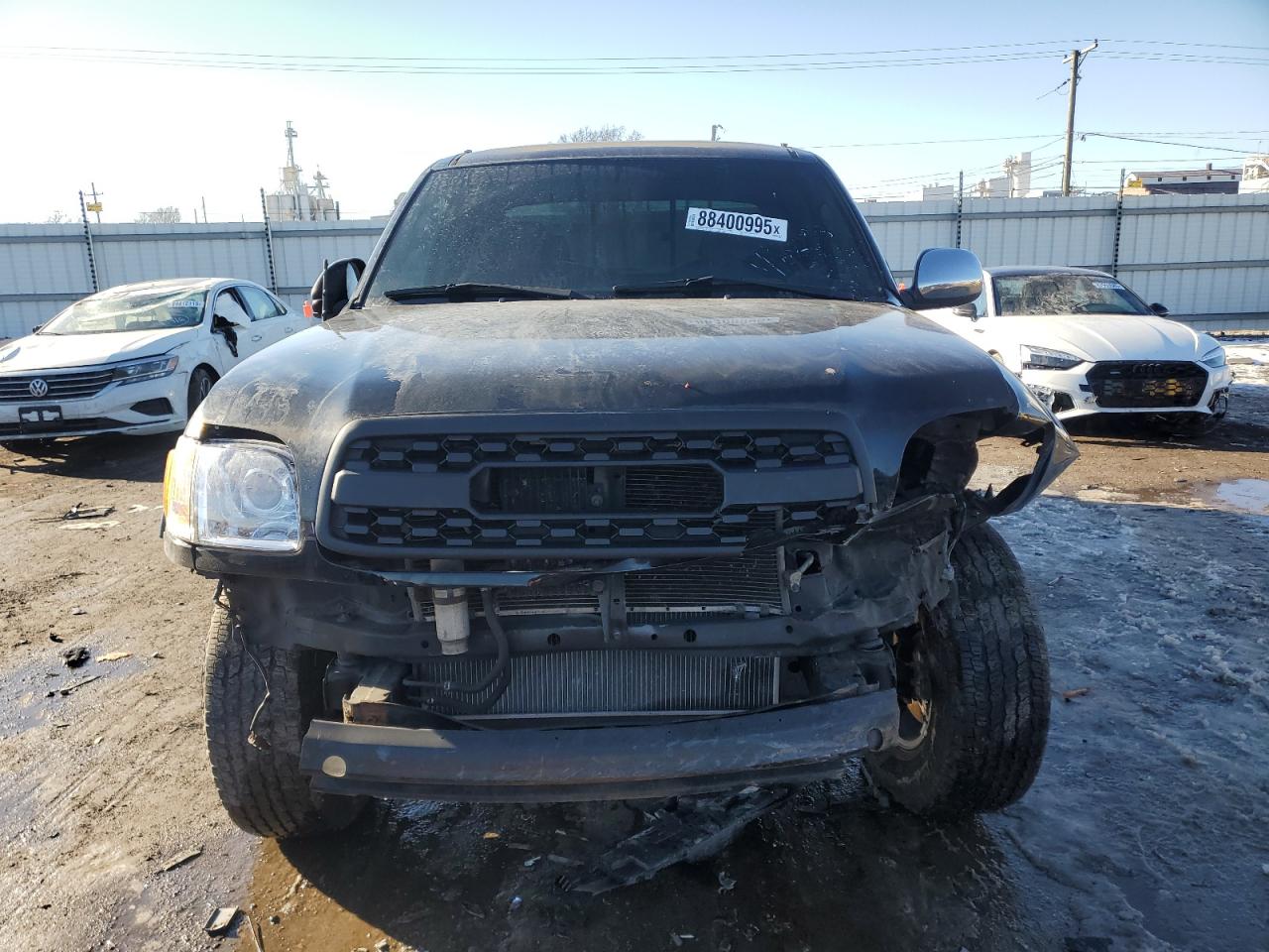 2002 Toyota Tundra VIN 5TBBT44132S283576 Copart auction photo, front end damage thumbnail 5