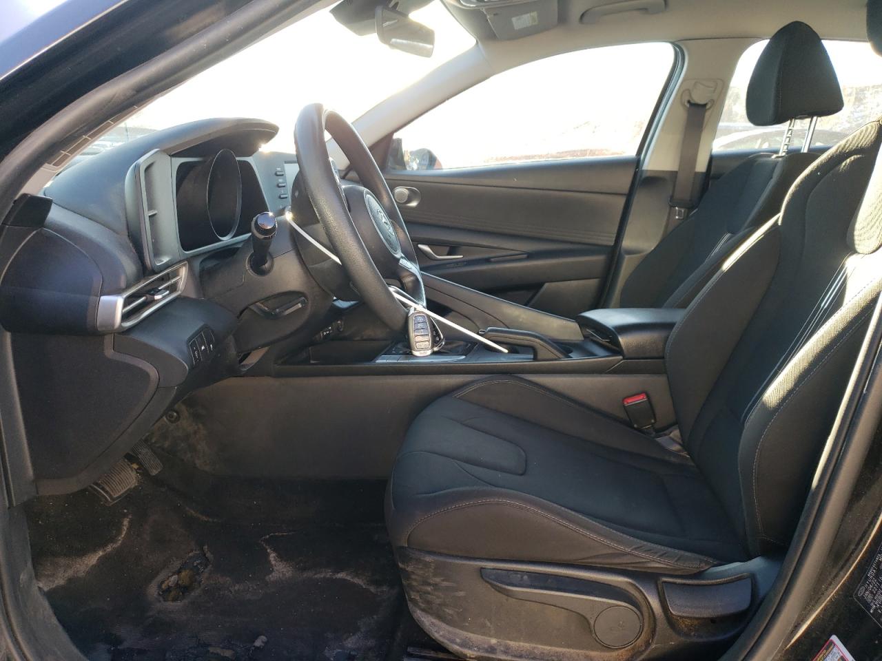 2022 Hyundai Elantra VIN KMHLM4AGXNU309779 Copart auction photo, front end / hail damage thumbnail 7