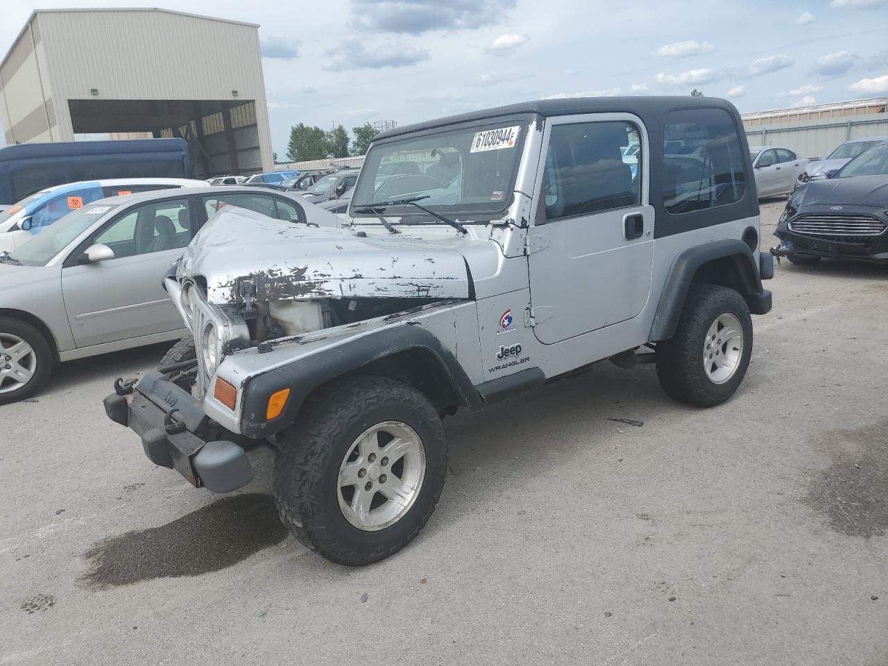 2003 Jeep Wrangler VIN 1J4FA39S43P366143