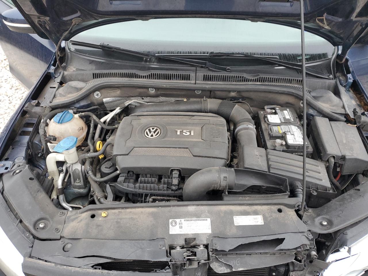 2014 Volkswagen Jetta VIN 3VWD17AJ5EM263794 Copart auction photo, front end damage thumbnail 11