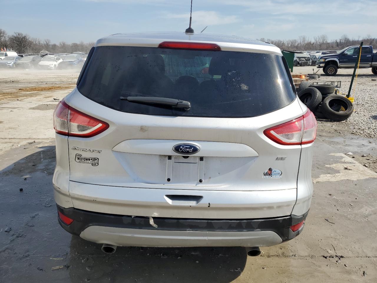 2016 Ford Escape VIN 1FMCU0G7XGUB47350 Copart auction photo, side damage thumbnail 6