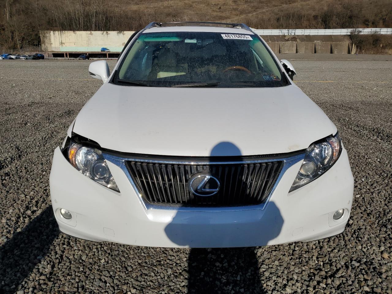 2010 Lexus RX VIN 2T2BK1BA3AC015206 Copart auction photo, side / front end damage thumbnail 5