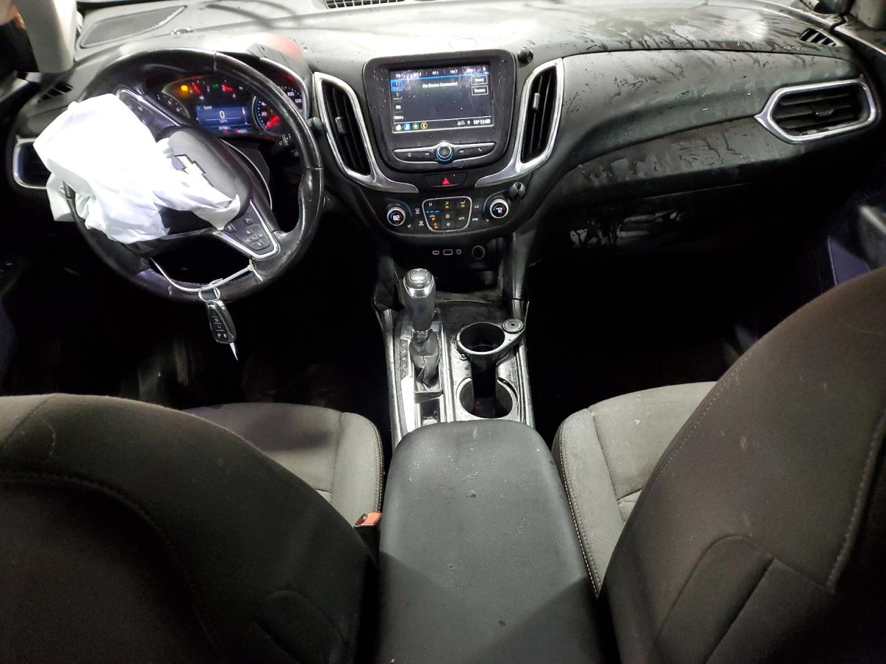 2019 Chevrolet Equinox VIN 3GNAXUEV0KS523985 Copart auction photo, front end damage thumbnail 8