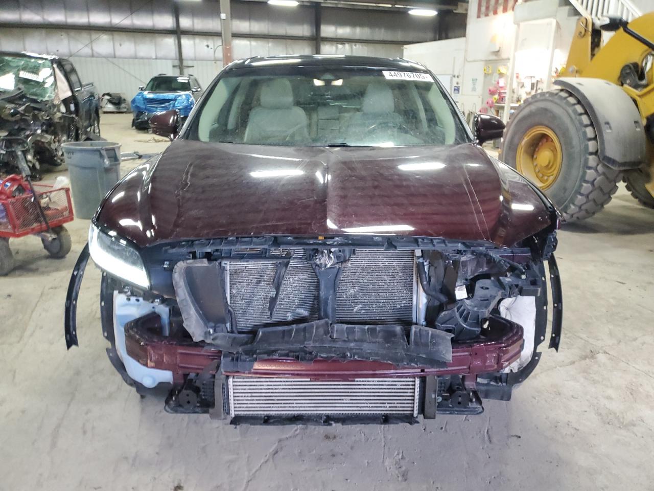 2019 Lincoln Nautilus VIN 2LMPJ8KP9KBL47428 Copart auction photo, front end damage thumbnail 5