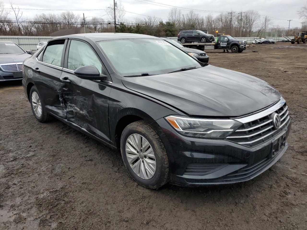 2019 Volkswagen Jetta VIN 3VWC57BU9KM104328 Copart auction photo, side damage thumbnail 4