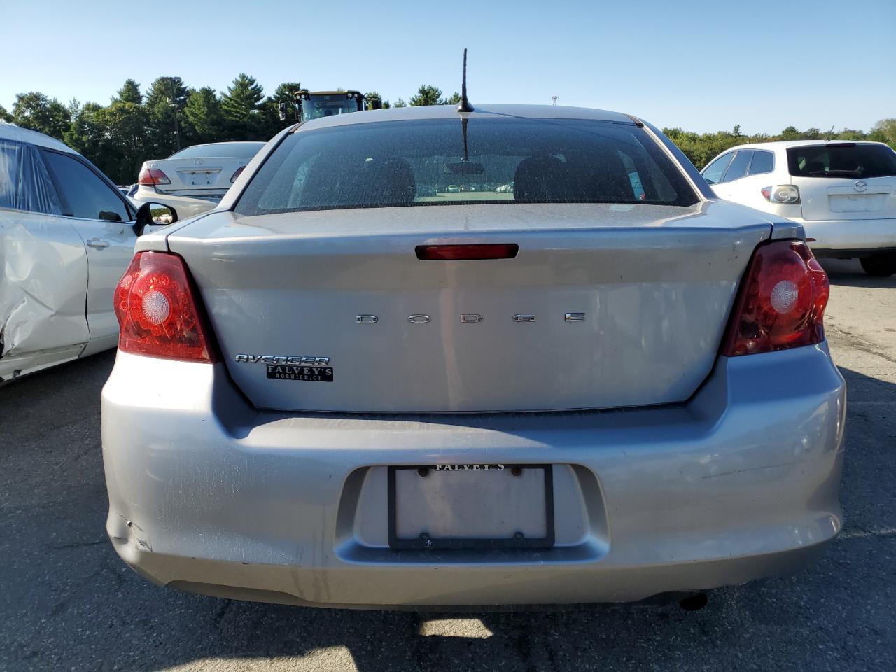 2013 Dodge Avenger VIN 1C3CDZAB7DN742317 Copart auction photo, side damage thumbnail 6