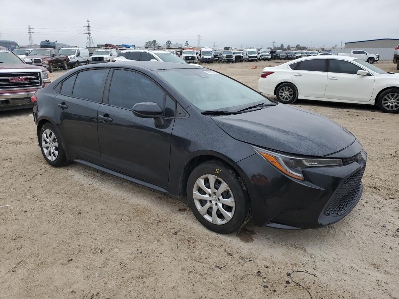 2020 Toyota Corolla VIN 5YFEPRAE9LP109096 Copart auction photo, side / rear end damage thumbnail 4