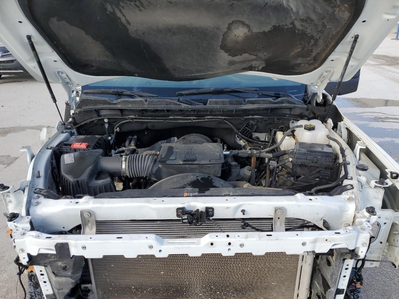 2021 GMC Sierra VIN 1GT49LE79MF101801 Copart auction photo, front end / rear end damage thumbnail 11
