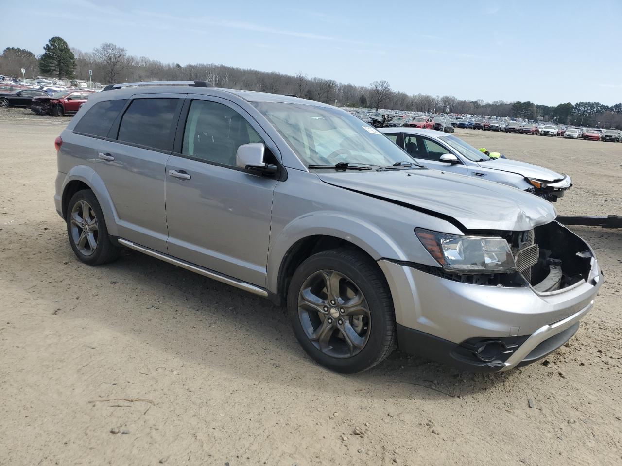 2015 Dodge Journey VIN 3C4PDCGG4FT713129 Copart auction photo, front end / minor dent/scratches damage thumbnail 4