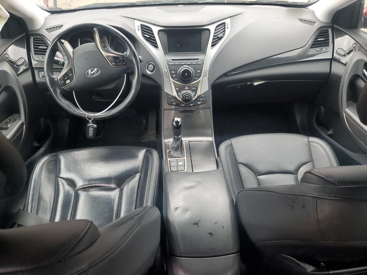 2013 Hyundai Azera VIN KMHFG4JG1DA227394 Copart auction photo, front end / side damage thumbnail 8