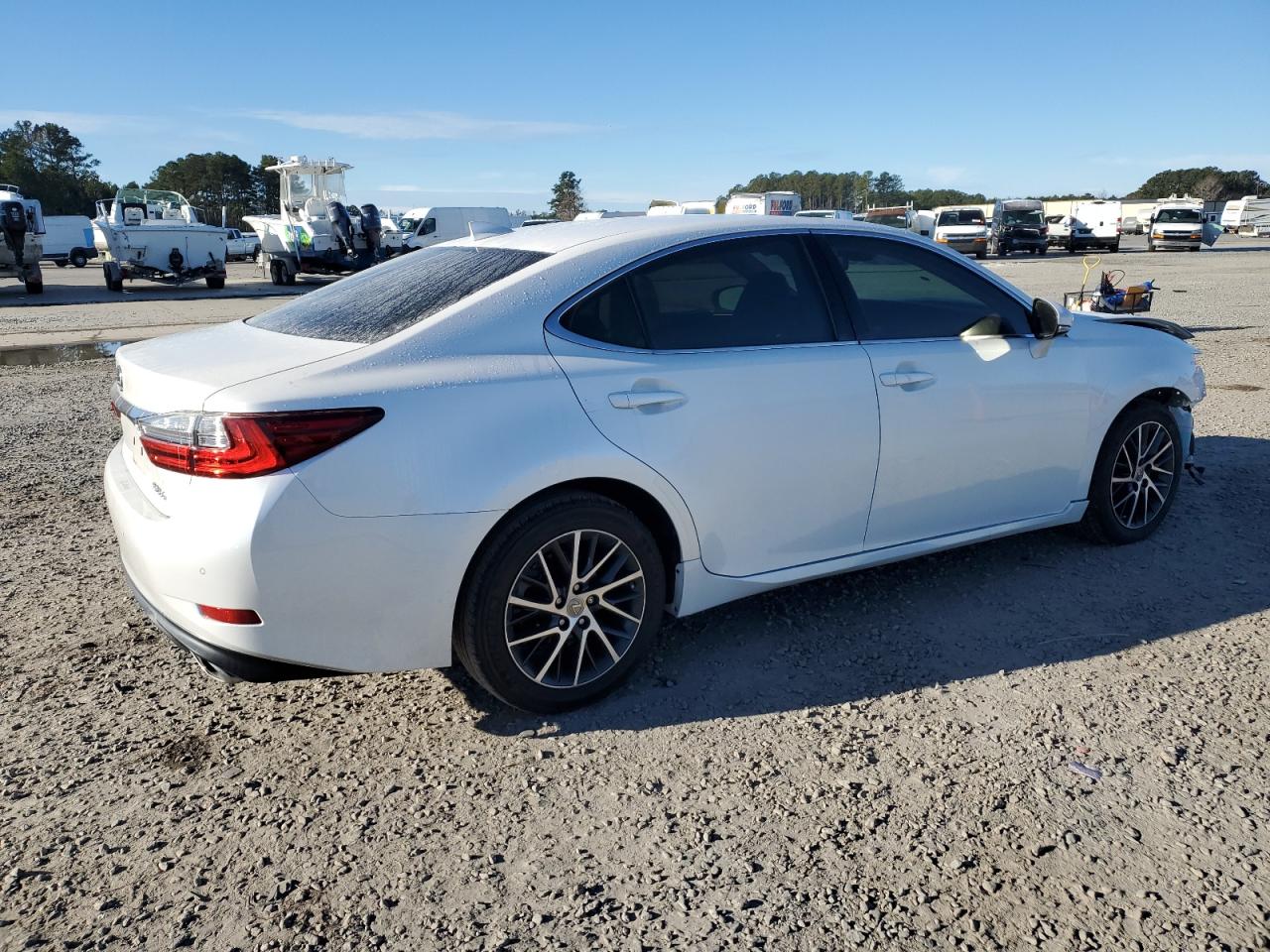 2017 Lexus ES VIN 58ABK1GG4HU065681 Copart auction photo, front end damage thumbnail 3