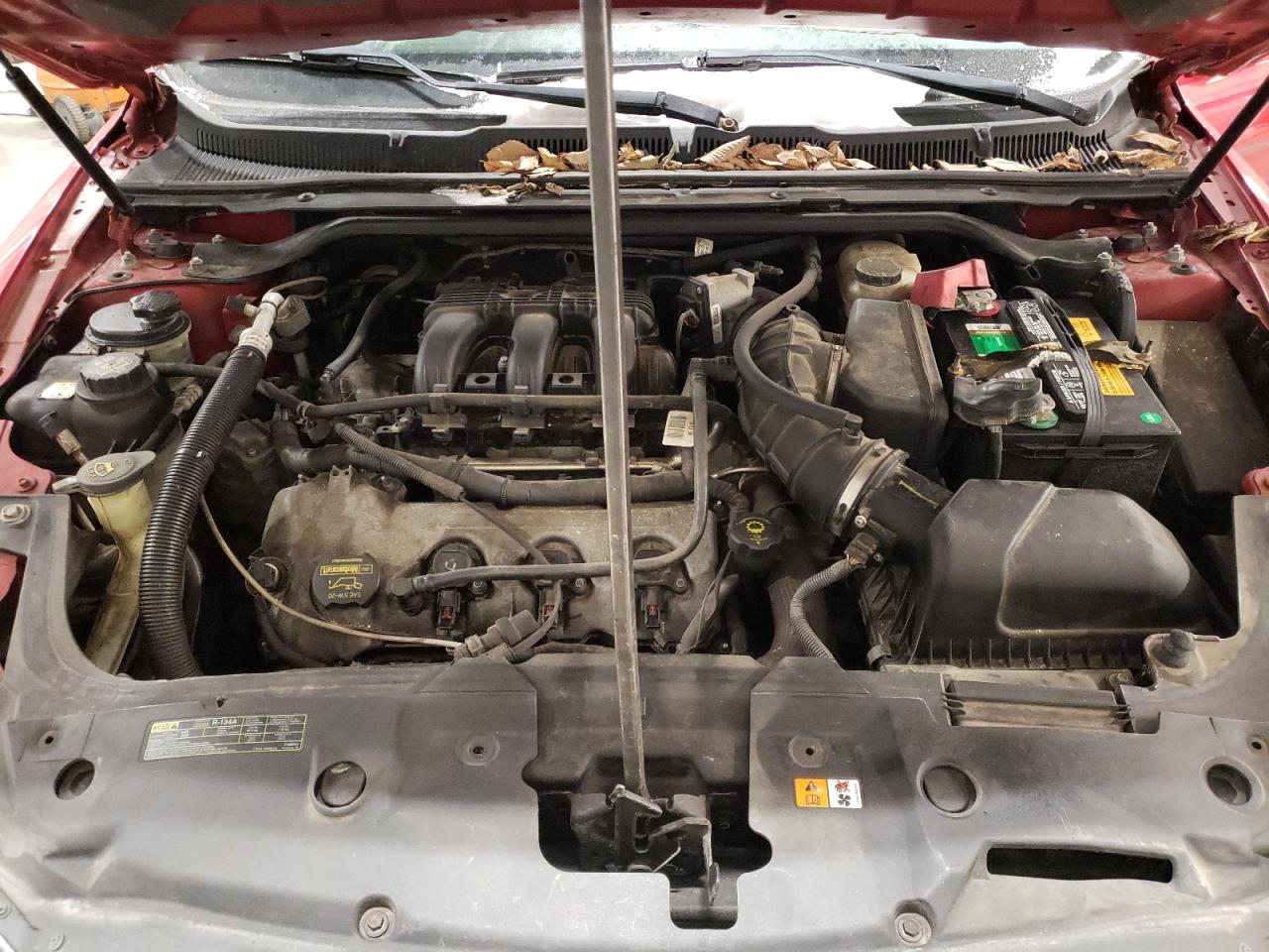 2010 Ford Taurus VIN 1FAHP2EWXAG127912 Copart auction photo, front end / rear end damage thumbnail 12