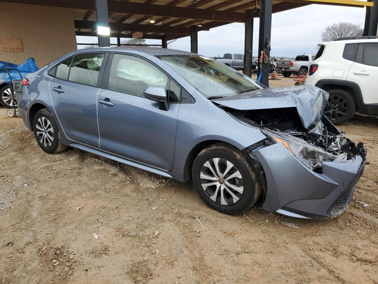 2022 Toyota Corolla VIN JTDEAMDE7N3012569 Copart auction photo, front end damage thumbnail 4