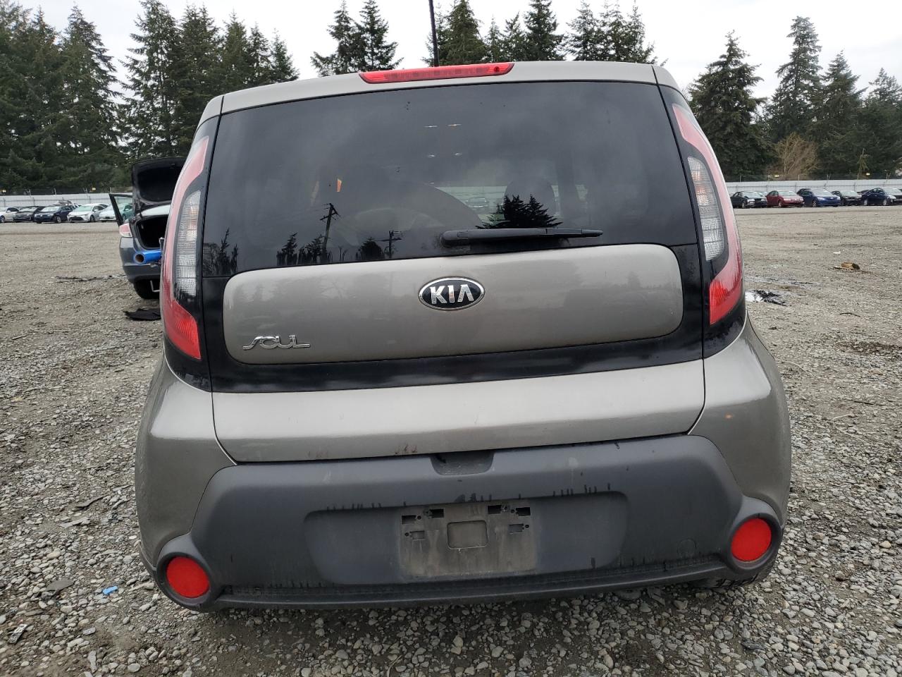 2015 KIA Soul VIN KNDJP3A59F7180770 Copart auction photo, side / front end damage thumbnail 6