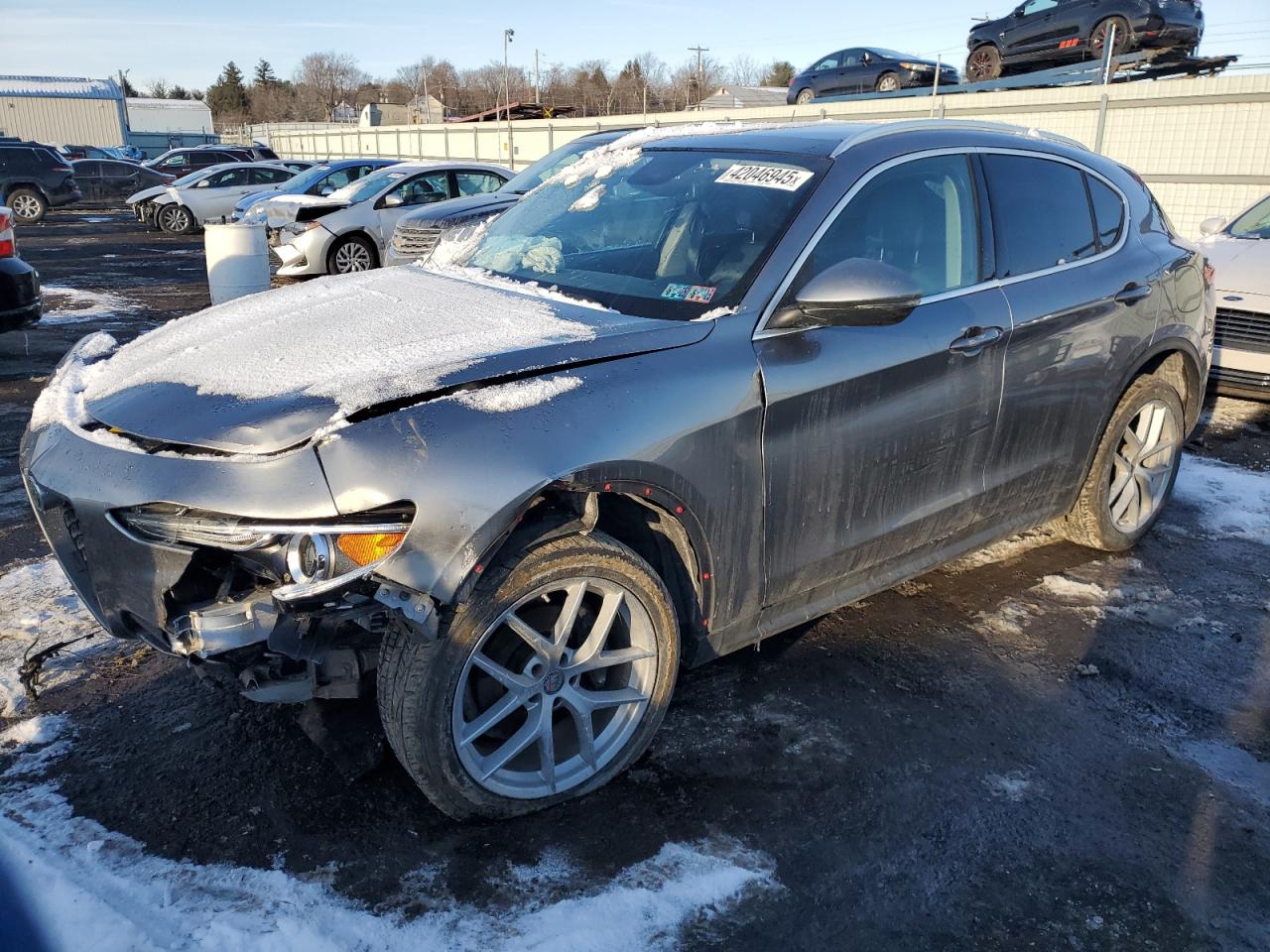 2019 Alfa Romeo Stelvio VIN ZASPAKAN0K7C32844