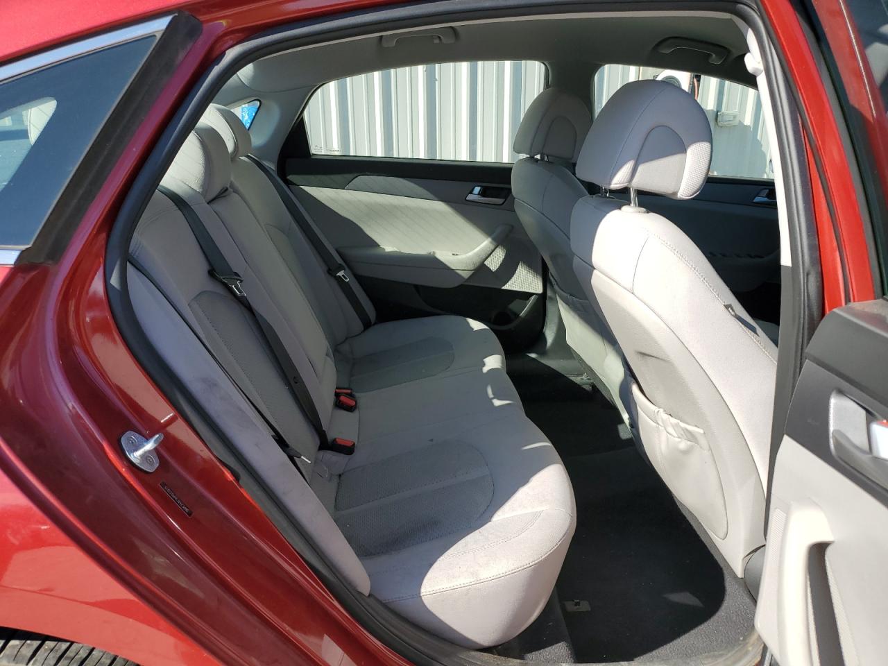 2017 Hyundai Sonata VIN 5NPE24AF9HH573925 Copart auction photo, front end / side damage thumbnail 10