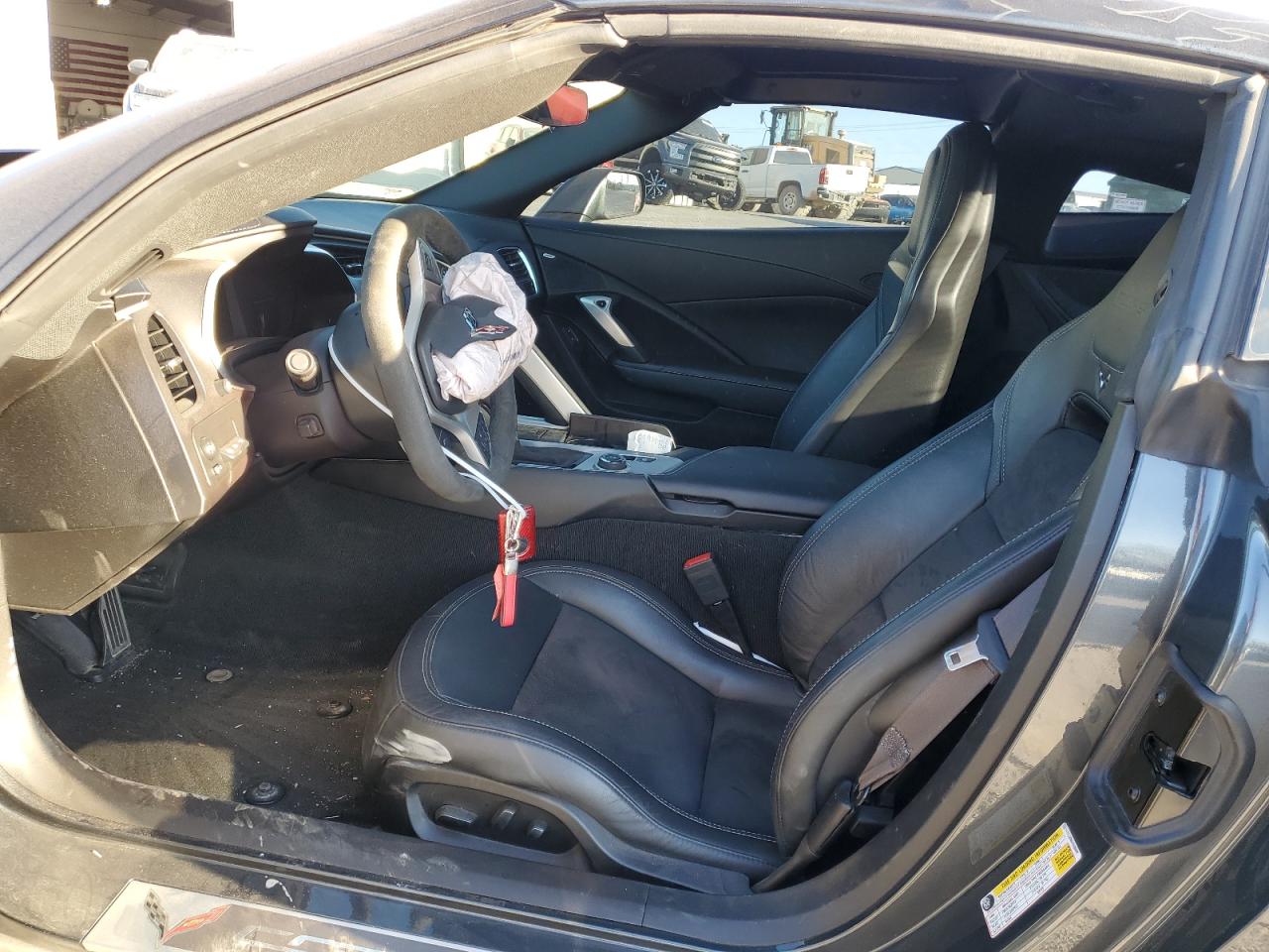 2017 Chevrolet Corvette VIN 1G1YS2D64H5606898 Copart auction photo, front end / minor dent/scratches damage thumbnail 7