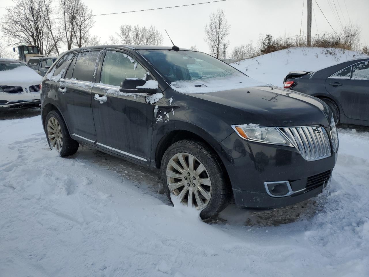 2014 Lincoln MKX VIN 2LMDJ8JK7EBL00637 Copart auction photo, front end damage thumbnail 4