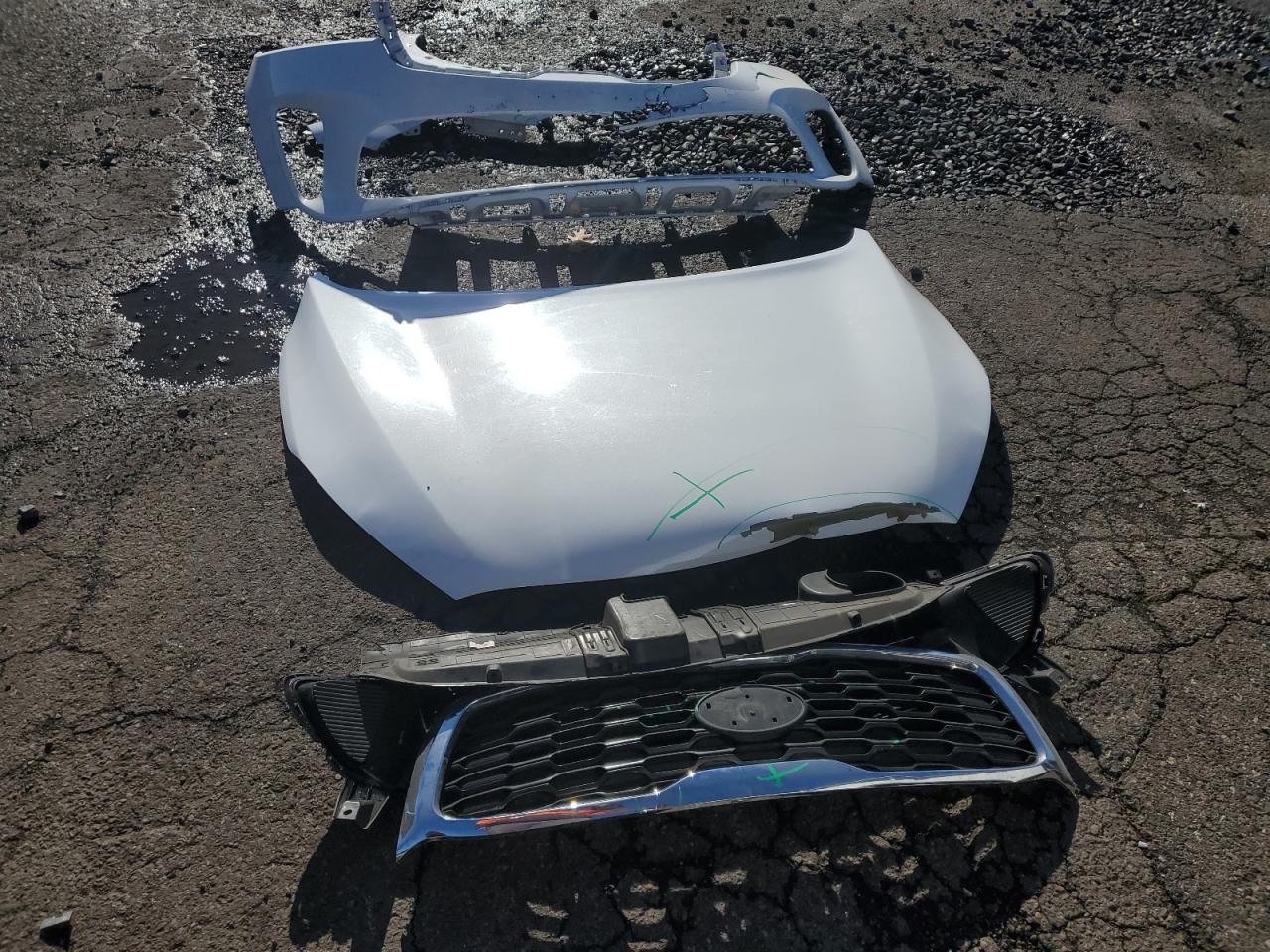 2019 KIA Sorento VIN 5XYPG4A52KG464285 Copart auction photo, front end / side damage thumbnail 13
