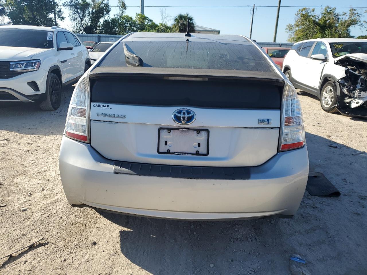 2011 Toyota Prius VIN JTDKN3DU6B5362560 Copart auction photo, front end damage thumbnail 6