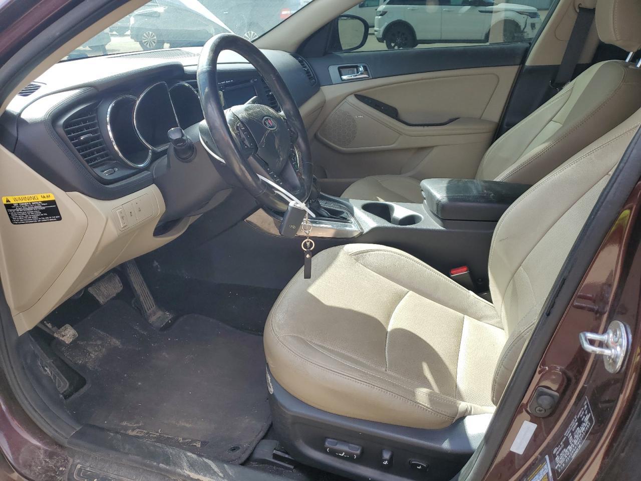 2012 KIA Optima VIN 5XXGN4A74CG037395 Copart auction photo, rear end / undercarriage damage thumbnail 7