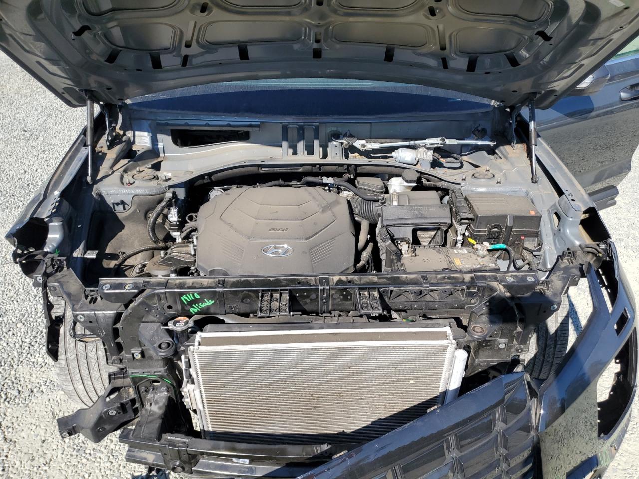 2023 Hyundai Palisade VIN KM8R34GE0PU531138 Copart auction photo, front end damage thumbnail 12