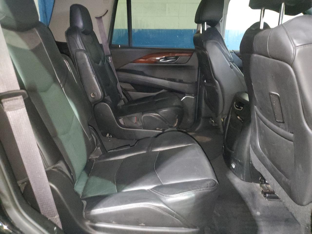 2015 Cadillac Escalade VIN 1GYS4CKJXFR168022 Copart auction photo, front end / side damage thumbnail 11