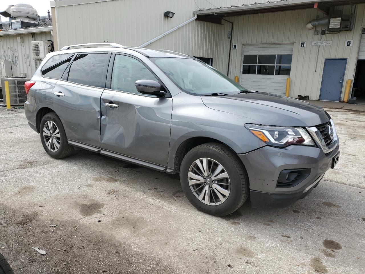 2020 Nissan Pathfinder VIN 5N1DR2BM7LC611869 Copart auction photo, side / rear end damage thumbnail 4