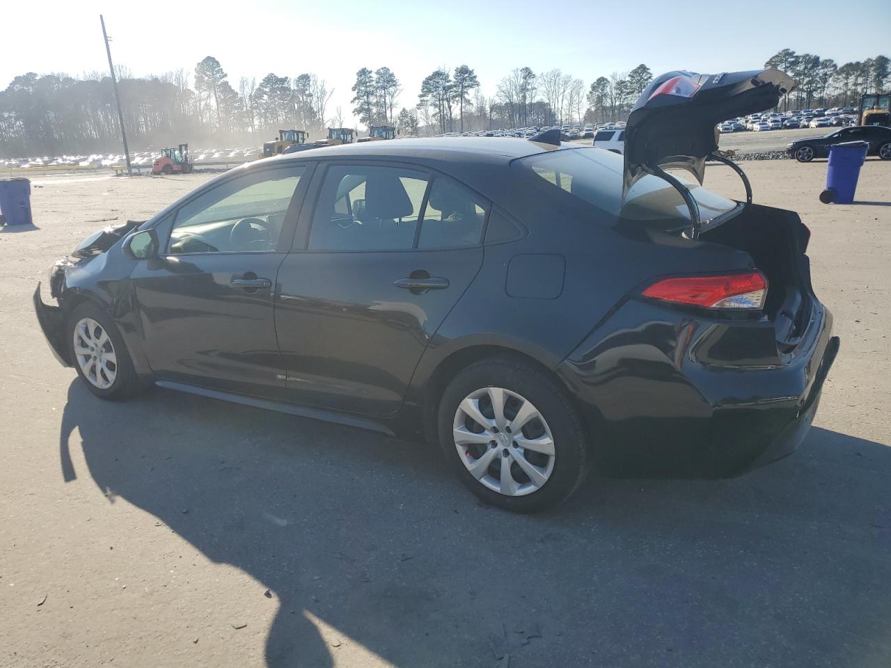 2020 Toyota Corolla VIN JTDEPRAE2LJ045486 Copart auction photo, mechanical / front end damage thumbnail 2