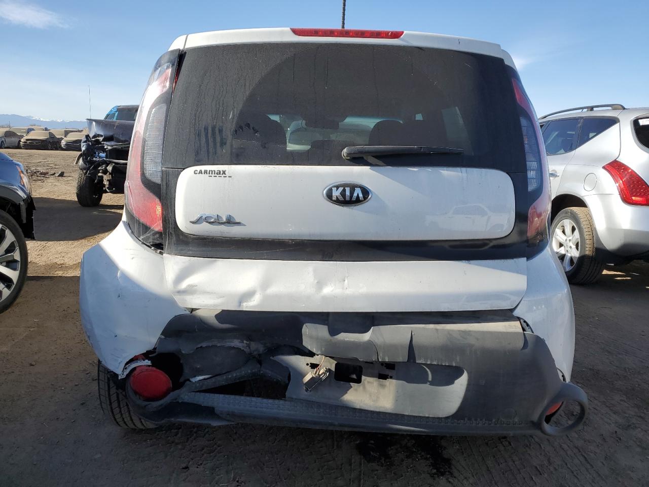 2016 KIA Soul VIN KNDJN2A20G7822090 Copart auction photo, rear end / front end damage thumbnail 6